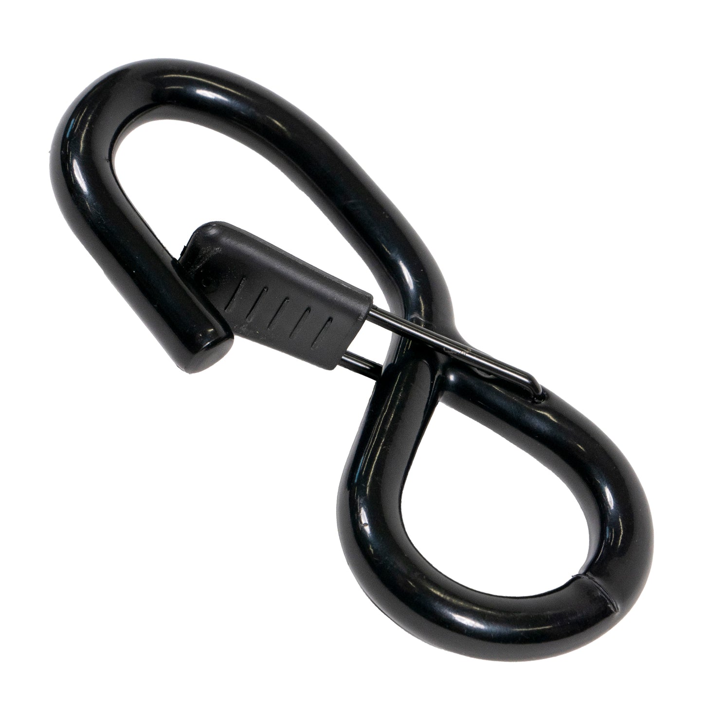 Heavy-Duty Vinyl Coated S-Hook w/ Keeper: 2,000 lbs.