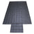 20' x 28' Lightweight Lumber Tarp | 6' Drop & Flap - 14 oz. Black Tarp