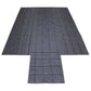 24' x 28' Lightweight Lumber Tarp | 8' Drop & Flap - 14 oz. Black Tarp