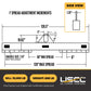 M&W 22161 low headroom adjustable lifting beam specs