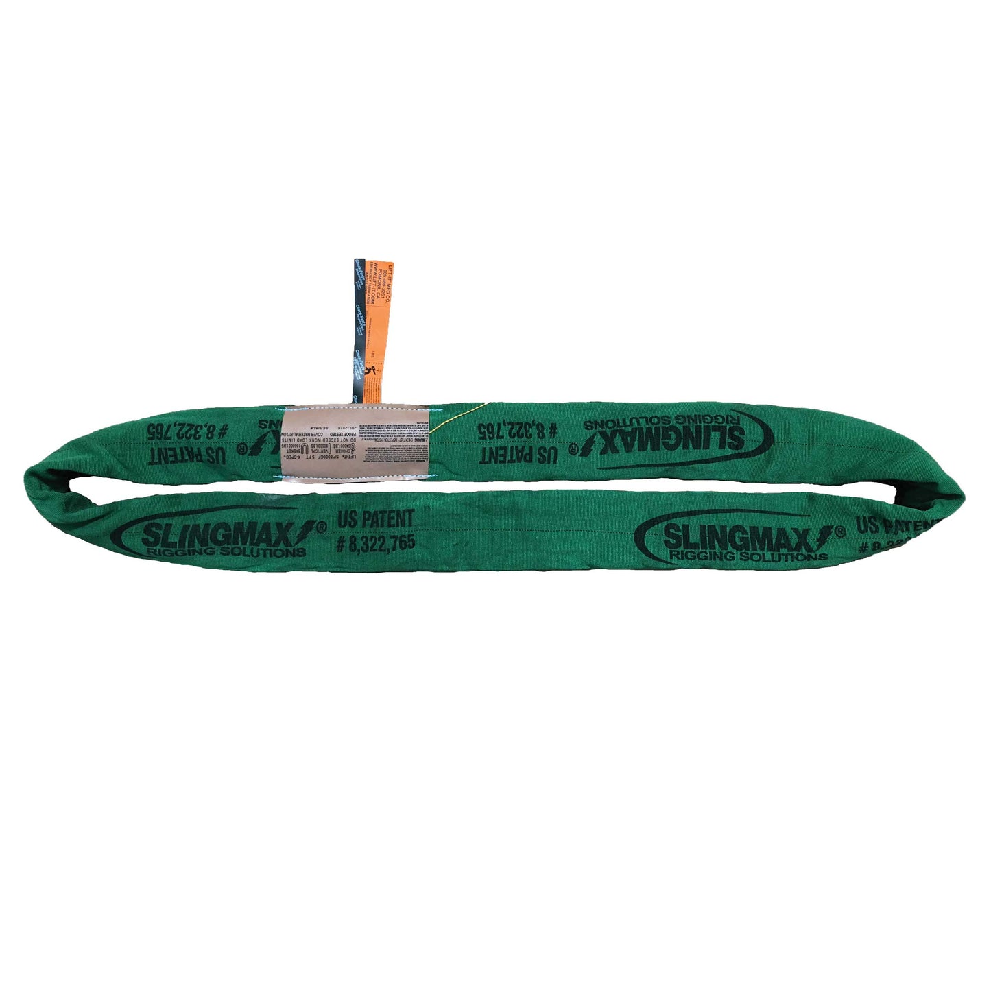 2-1/2" x 18' Single-Path High Performance Roundsling, Vertical Capacity 10,000 lbs.