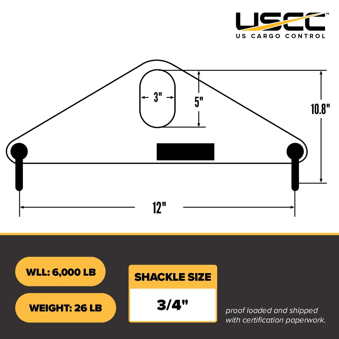 M&W 20353 small lifting beam specs