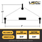 M&W 20364 small lifting beam specs