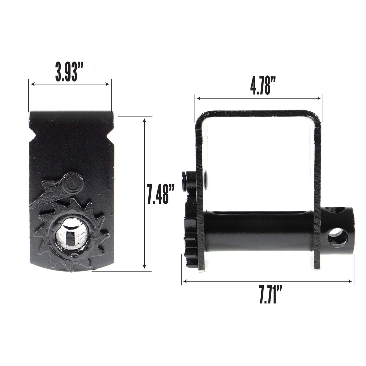 4" Storable Sliding Truck Tie Down Winch (Bottom Mount) | 5-Pack