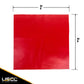 Tarp Repair Kit: 2'x2' Red Tarp Patch and Vinyl Cement