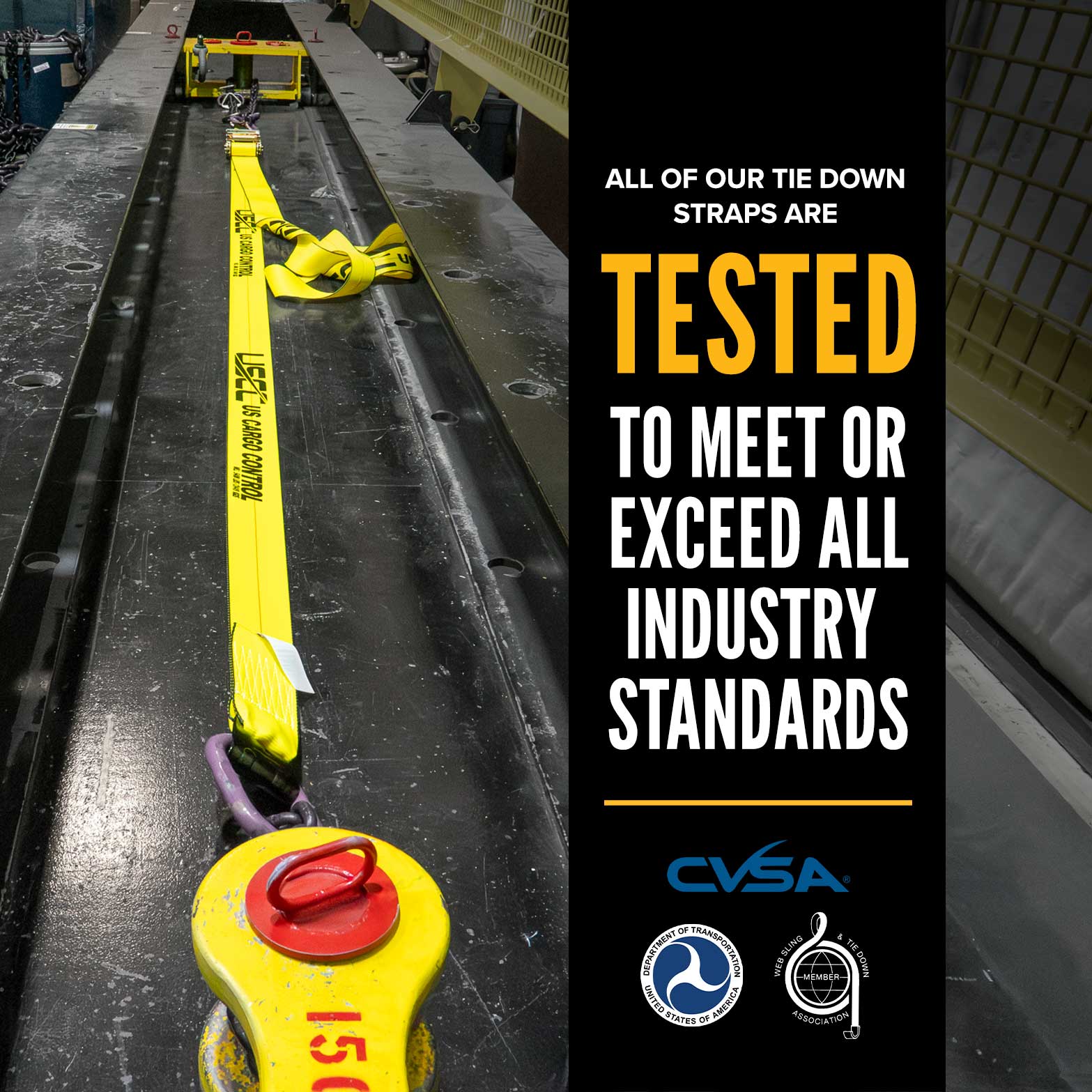 12' replacement tow strap -  tow straps tested in the USA