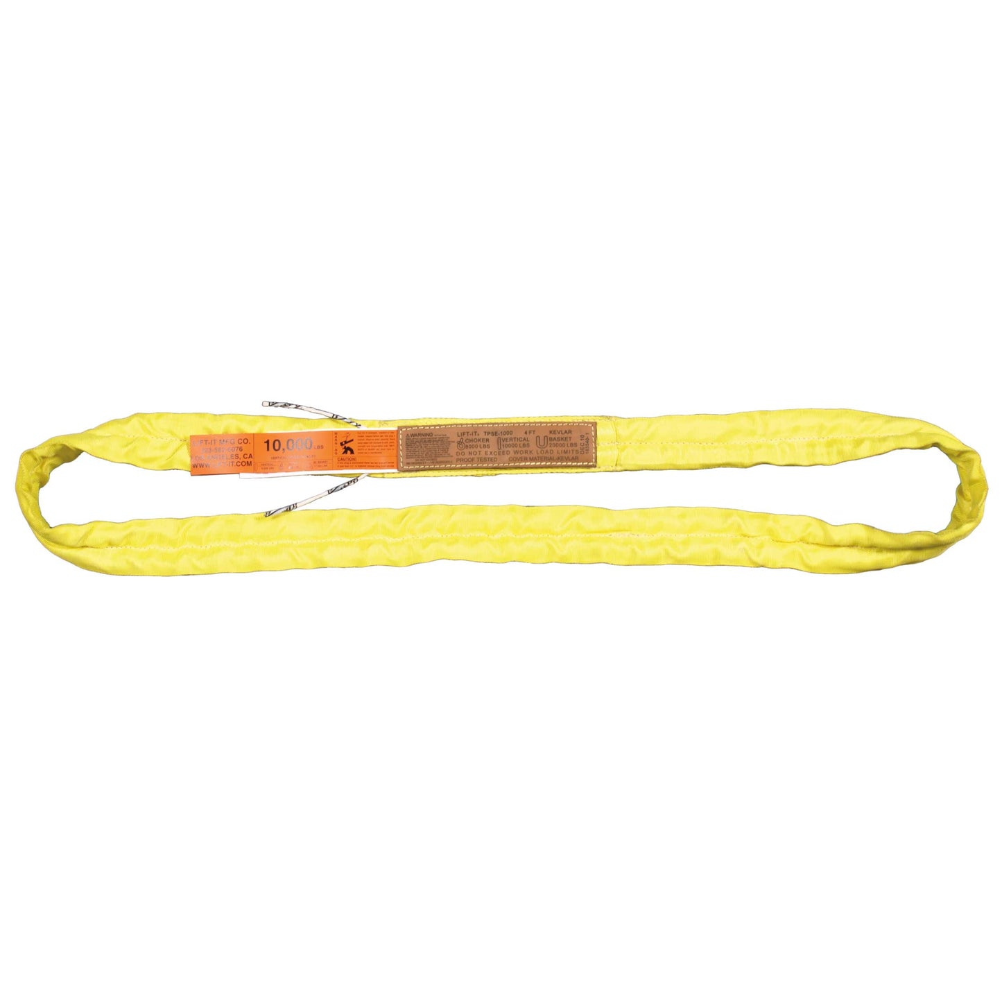 3" x 6' Twin-Path Sparkeater High Performance Roundsling, Vertical Capacity 10,000 lbs.