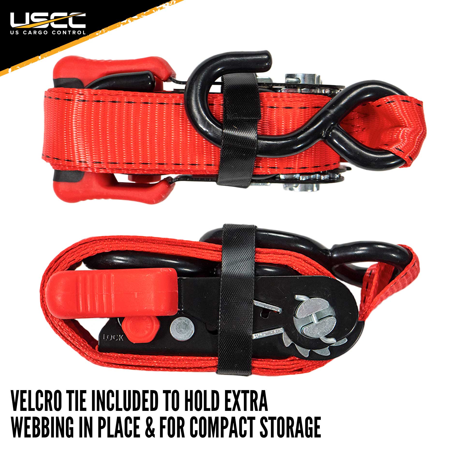 Locking Cam Arm Velcro® Straps