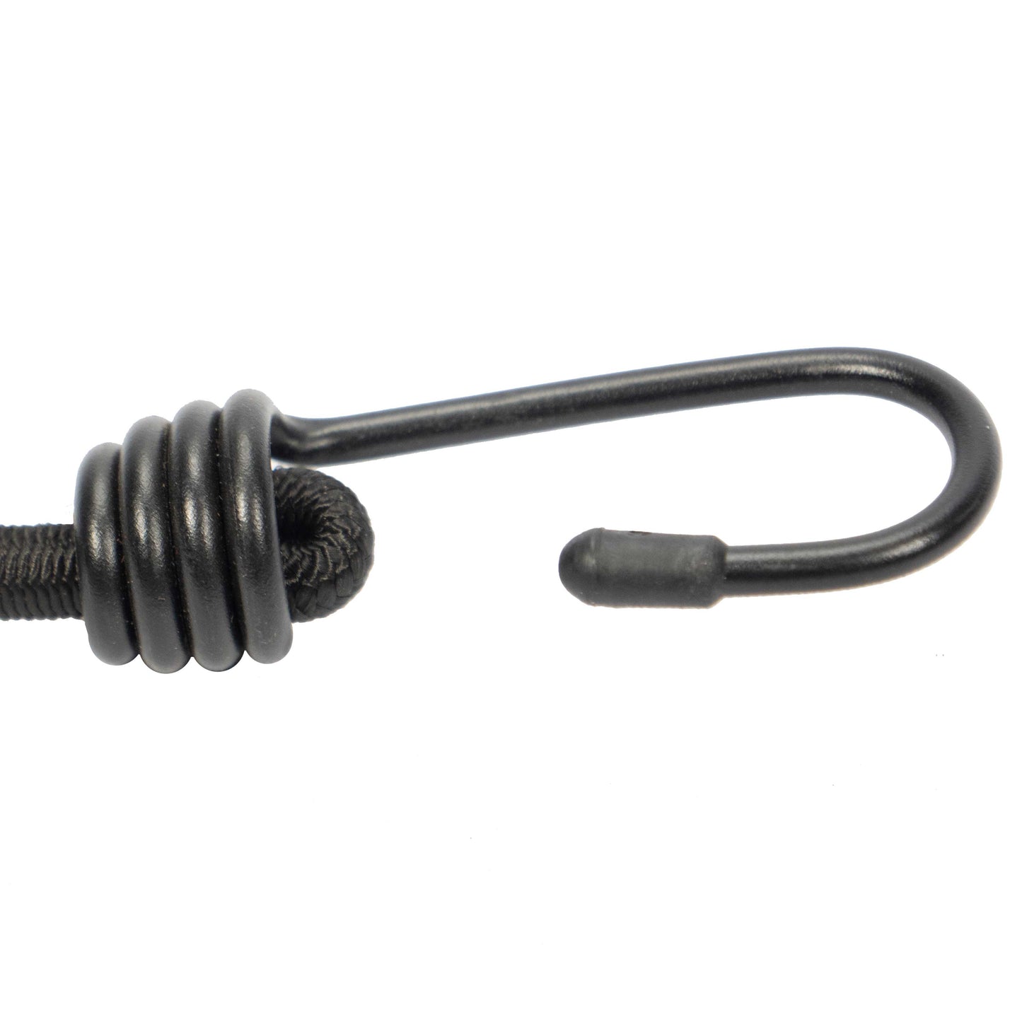 14 inch x 18 inch Black Bungee Cords (bundle of 25) 6mm image 1 of 8 image 2 of 8 image 3 of 8