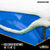 Lumber Tarp 20 foot x 28 foot (6 foot Drop & Flap) 14 oz18 oz Combo Blue Tarp image 8 of 9