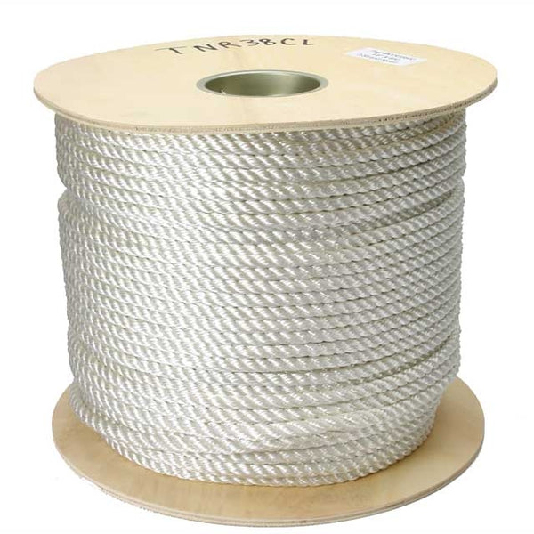 Orion Cordage - Rope; Rope Construction: 3 Strand Twisted; Material: Sisal;  Work Load Limit: 66 lb; Color: Brown (Natural); Breaking Strength:  1700.000; Application: General Purpose - 17233917 - MSC Industrial Supply