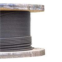 Stainless Steel Wire Rope 304 - 6x19 Class - 7/16 (Lineal Foot)