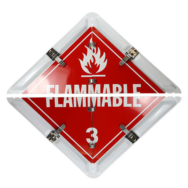 8-Legend Placard for Hazmat, DOT, and Safety Warnings - image 4