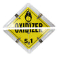 8-Legend Placard for Hazmat, DOT, and Safety Warnings - image 7