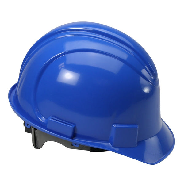 CONDOR HARD HAT LINER,POLYESTER/NYLON, BLUE, UNIVERSAL, HOOK-AND-LOOP  CLOSURE, CHIN STRAP - Hard Hat Liners - CDR3BB63