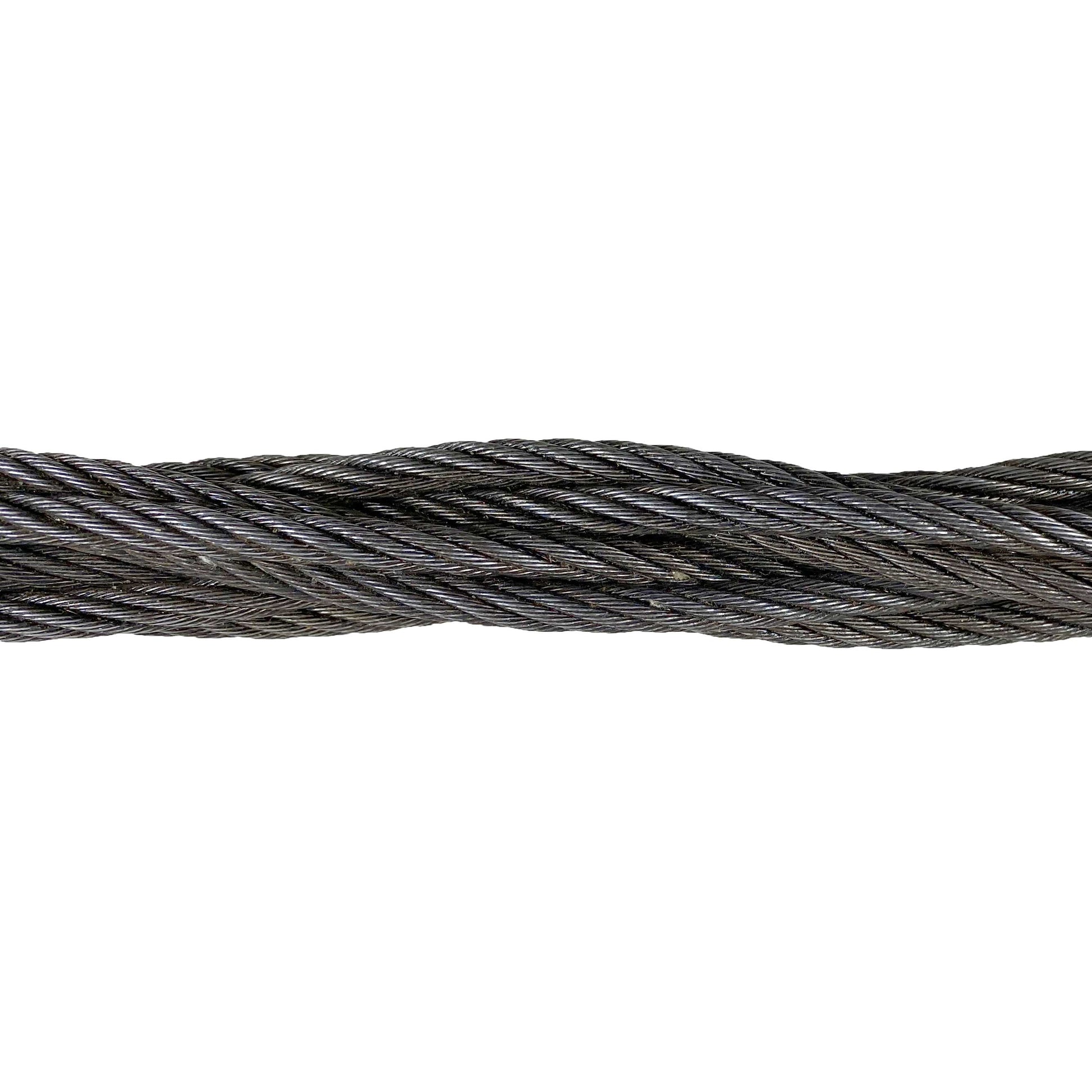 14 inch x 18 foot Nine Part Braided Wire Rope Sling image 3 of 3