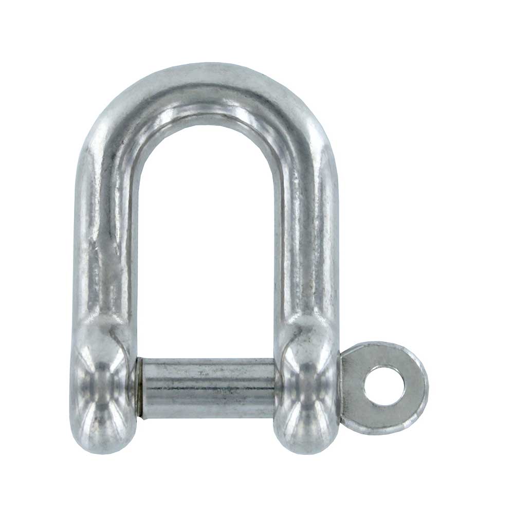 12 inch Captive Pin D Shackle Stainless Steel Import