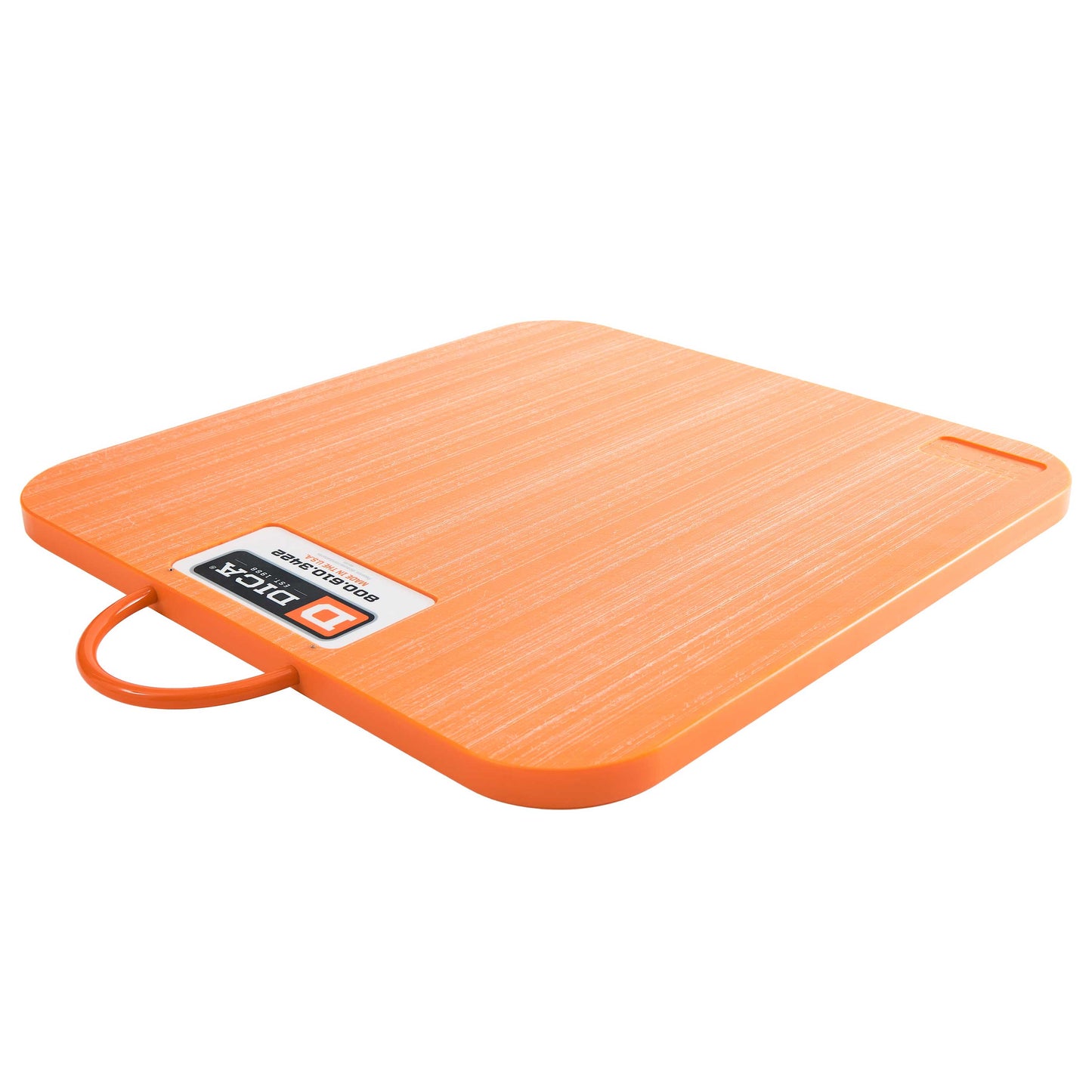 SafetyTech® 24" x 24" Outrigger Pad | Medium Duty | 1" Thick | Orange Image 3 of 3