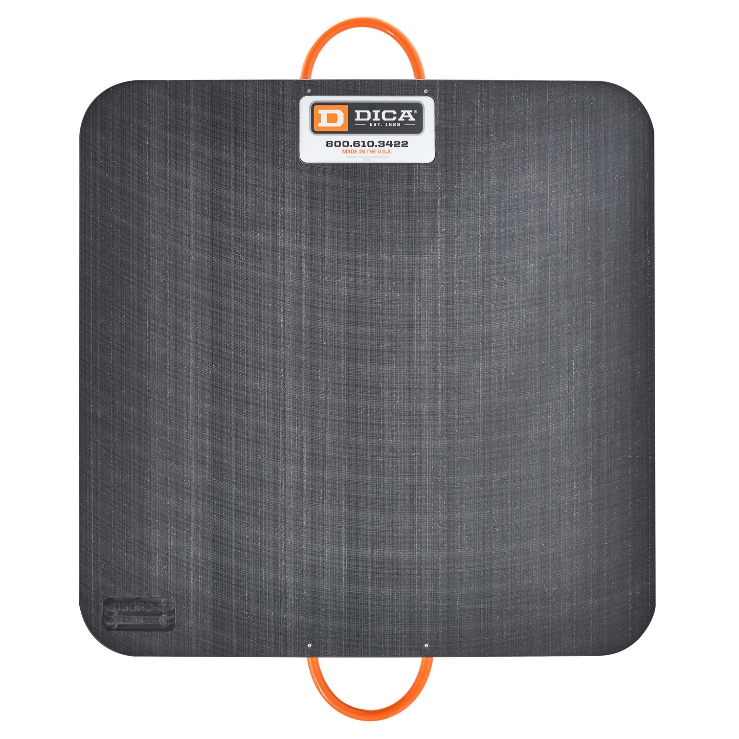 SafetyTech® 30" x 30" Outrigger Pad | Heavy Duty | 2" Thick | Black Image 1 of 3