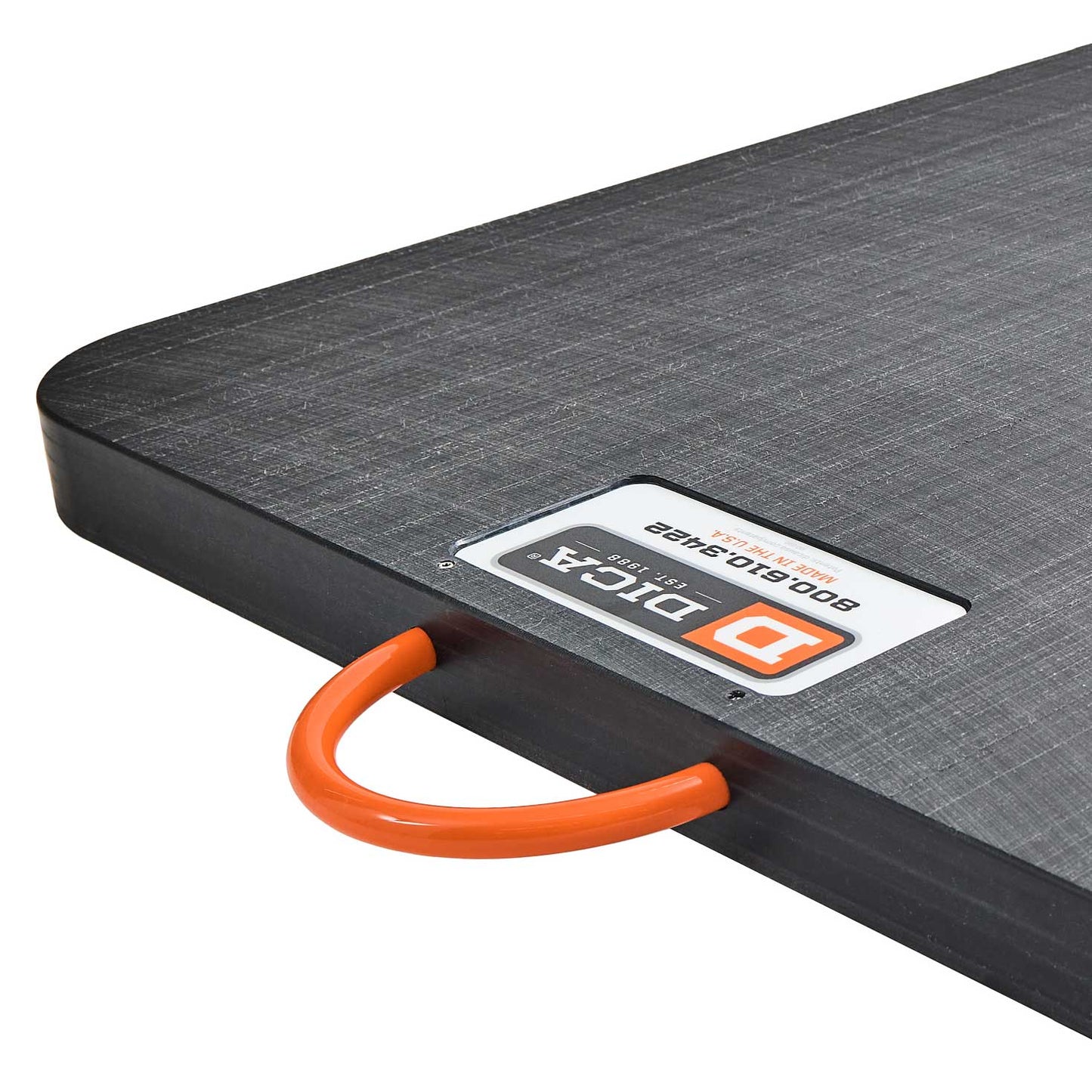 SafetyTech® 30" x 30" Outrigger Pad | Heavy Duty | 2" Thick | Black Image 2 of 3