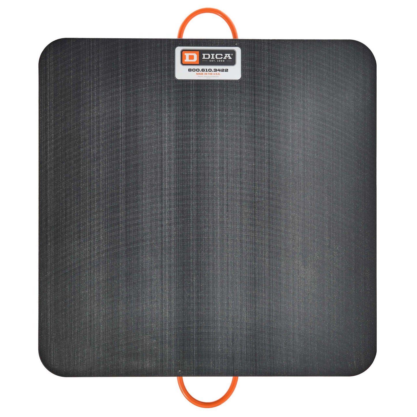 SafetyTech® 42" x 42" Outrigger Pad | Heavy Duty | 2" Thick | Black Image 1 of 3