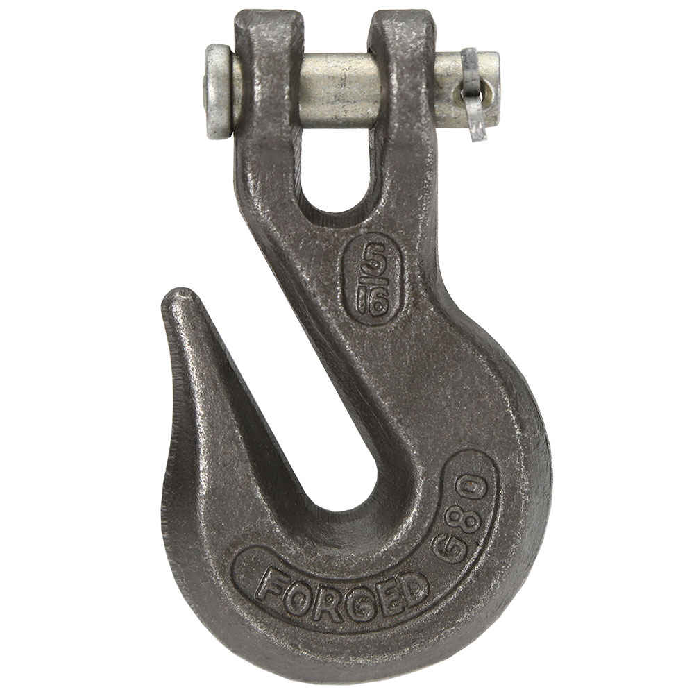 1/2 G80 Alloy Clevis Grab Hook, 12,000 lbs. WLL, Made In USA. - 1st Chain  Supply