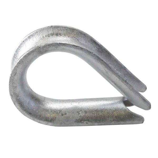 Crosby 1 Heavy Duty Thimble - Hot Dip Galvanized at Rigging Warehouse