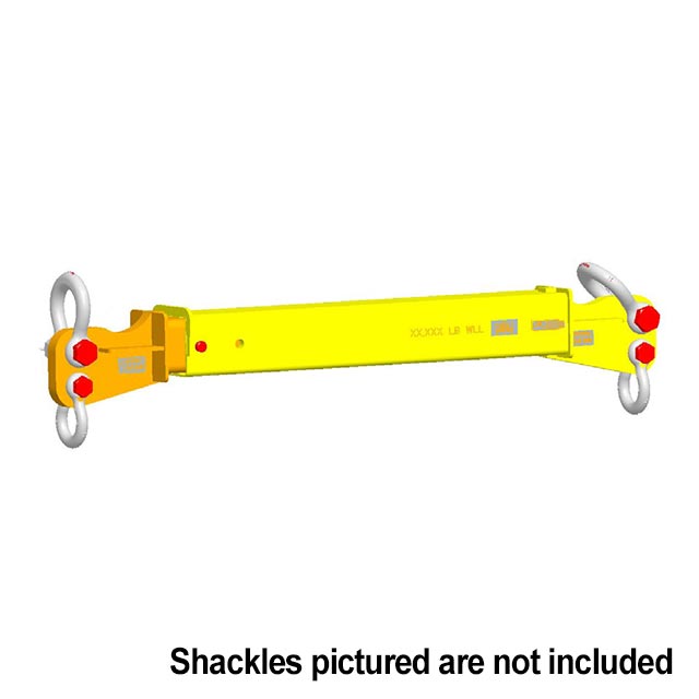 Spreader Beam Adjustable 40000 Lb Capacity 10 foot 14 foot Spread image 2 of 2