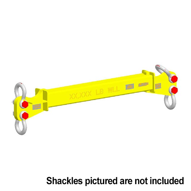 Spreader Beam Fixed Length 100000 Lb Capacity 20 foot Max Spread image 2 of 2