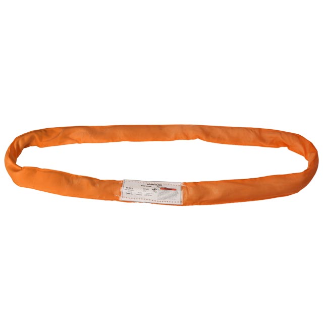 Endless Polyester Round Lifting Sling - 7' (Orange)