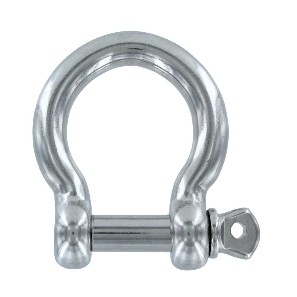 114 inch Screw Pin Bow Shackle Stainless Steel Import