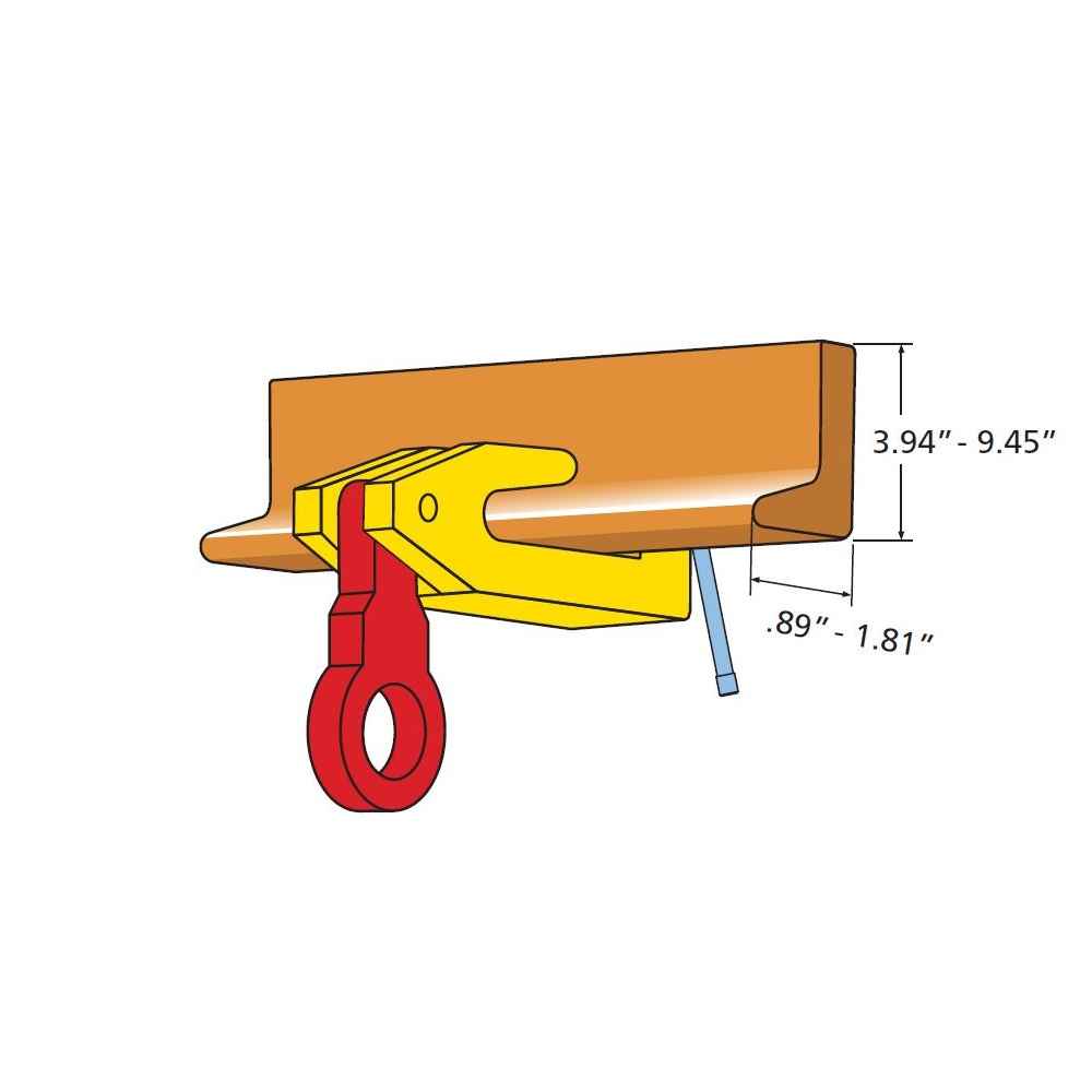 Terrier TBS 112 Ton Shipbuilding Screw Clamp 862150 image 3 of 3