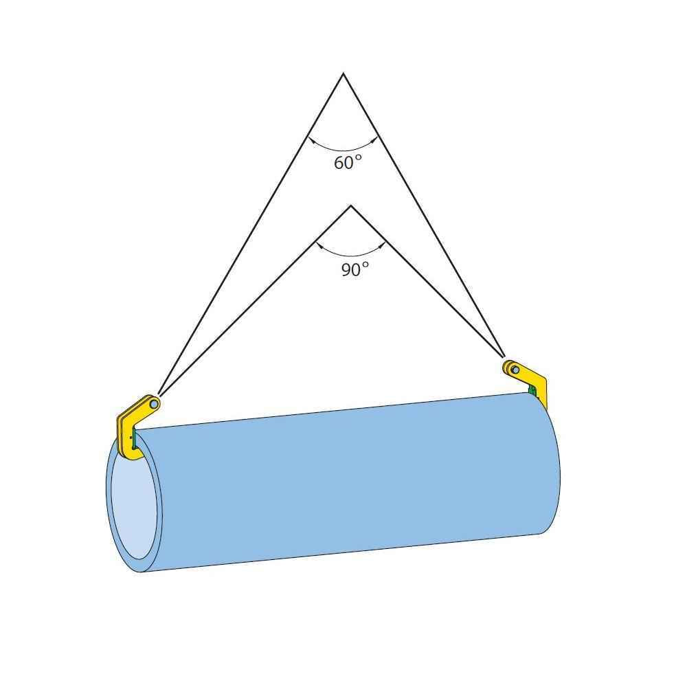 Terrier TPHHD 10 Ton Horizontal Pipe Lifting Clamp 965100 image 2 of 3