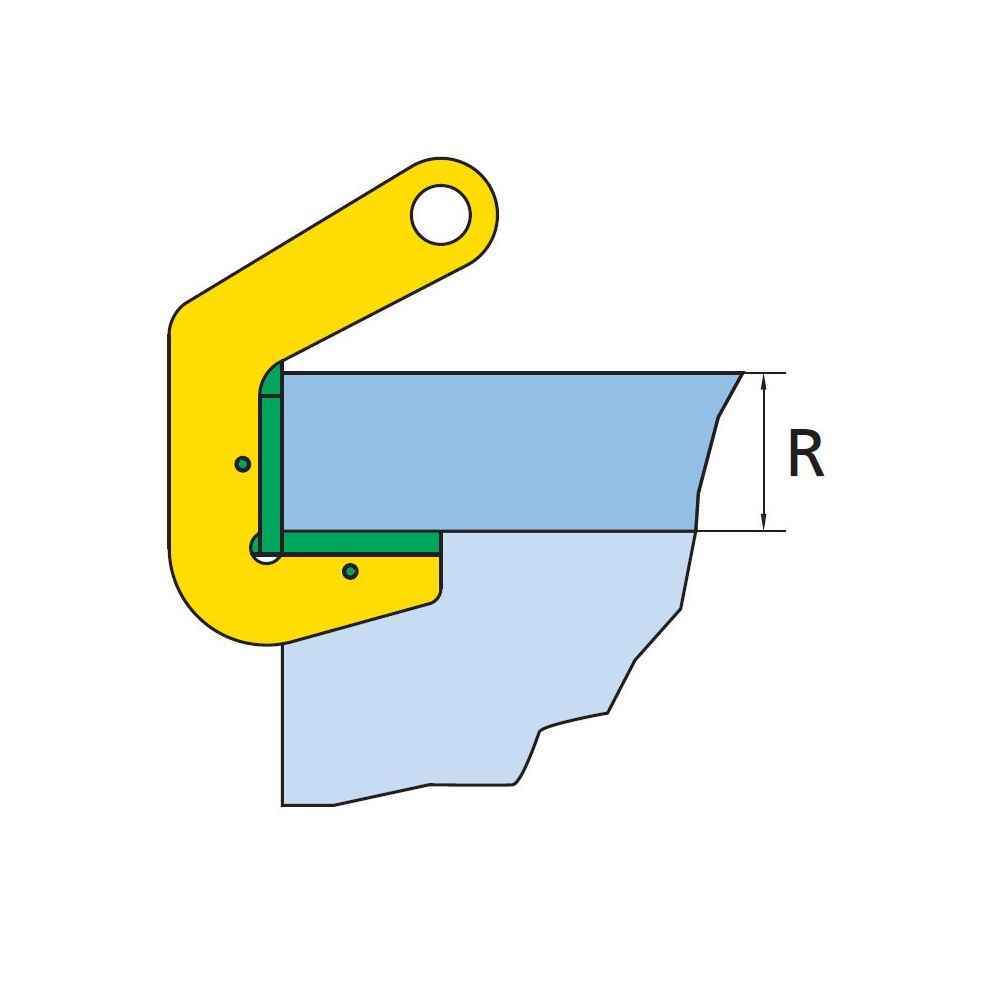 Terrier TPHHD 10 Ton Horizontal Pipe Lifting Clamp 965100 image 3 of 3