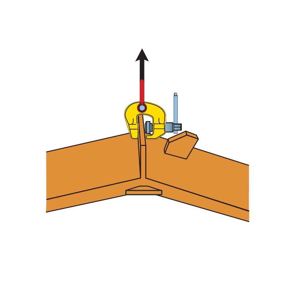 Terrier TSCC 112 Ton Universal Lifting Screw Clamp 901500 image 2 of 5