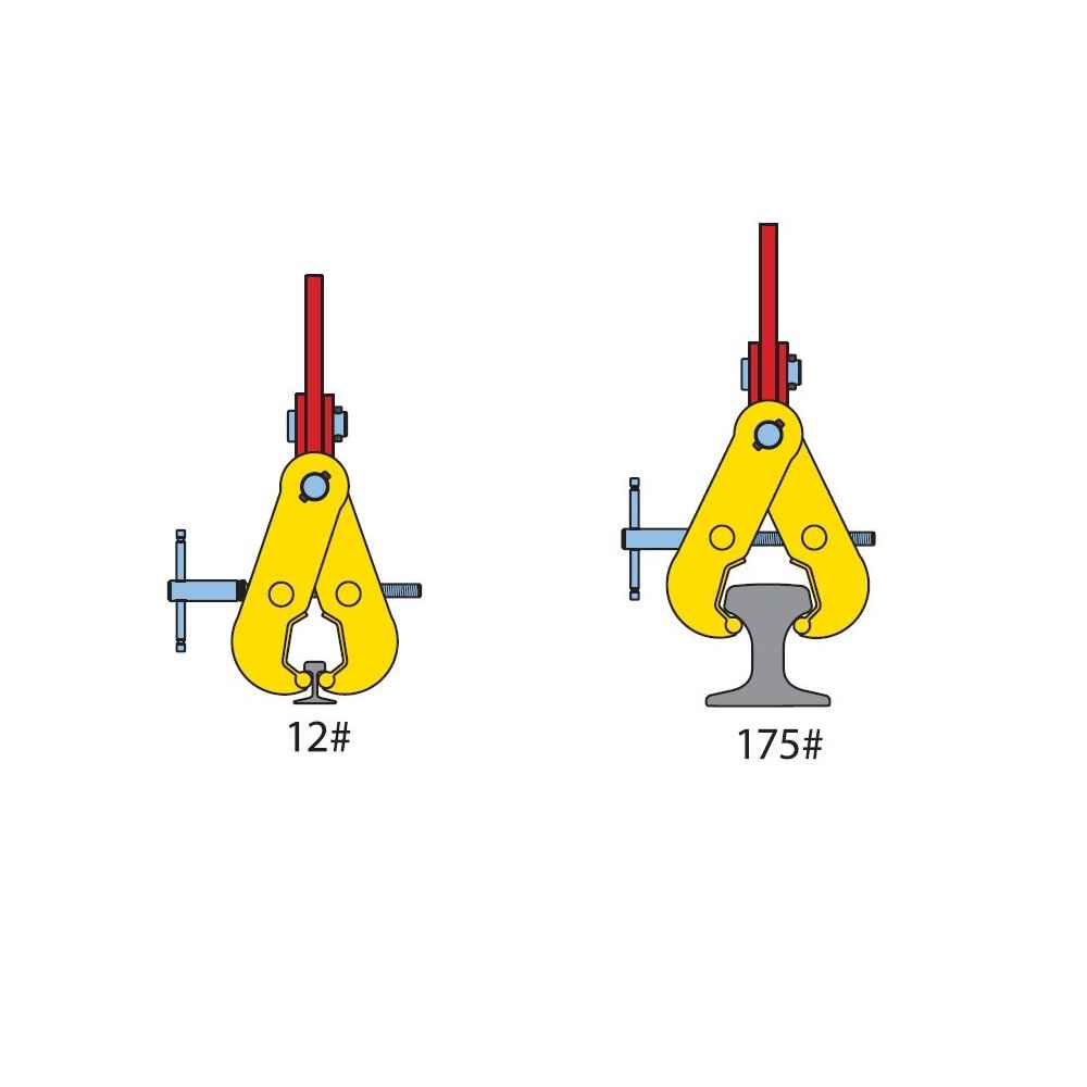 Terrier TSRC 5 Ton Rail Lifting Screw Clamp - 956555 - image 2