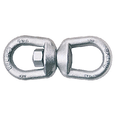 Heavy Duty Swivel Double Rings: With 5/8 Eye-Rings 