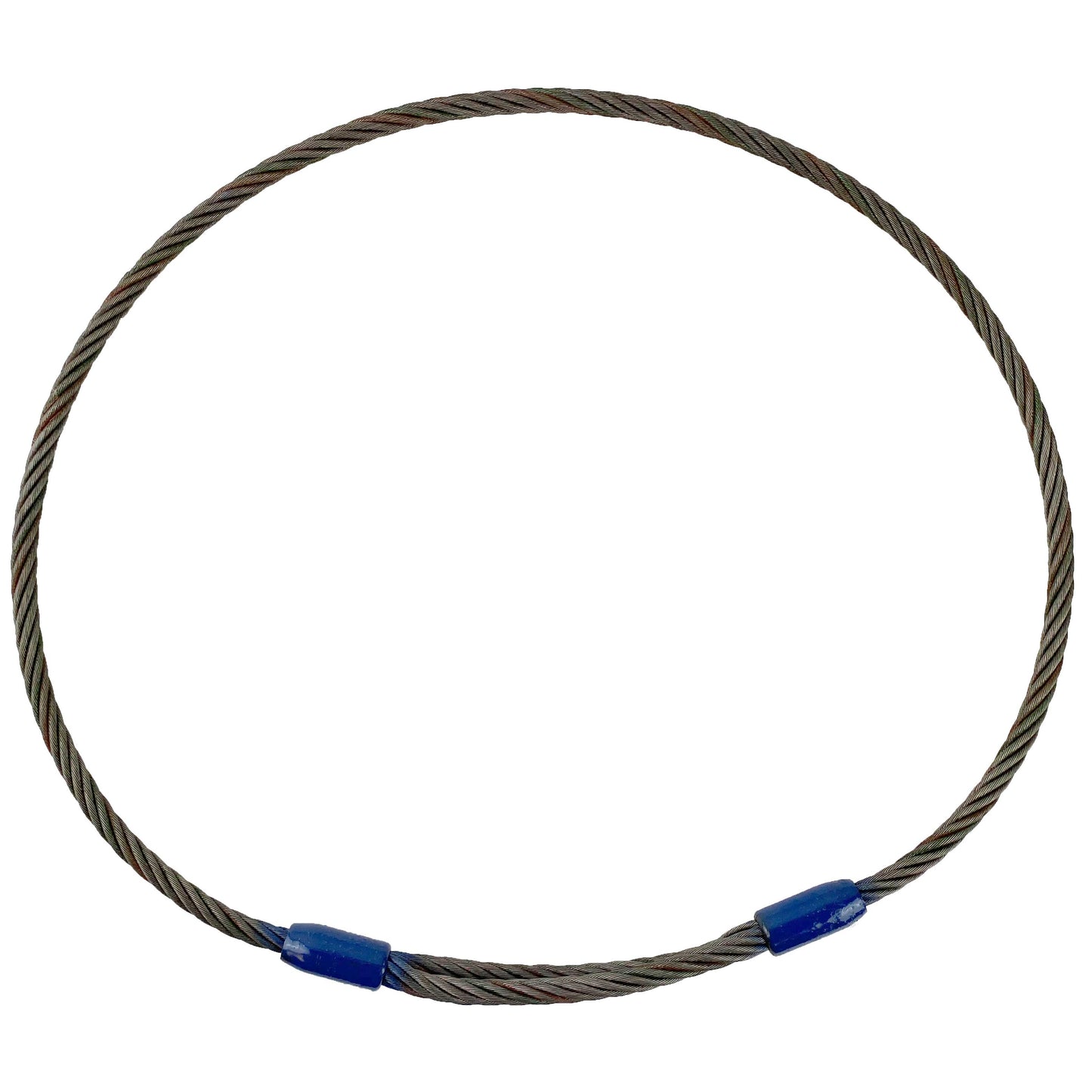 38 inch x 3 foot Mechanical Splice Grommet Wire Rope Sling image 1 of 4