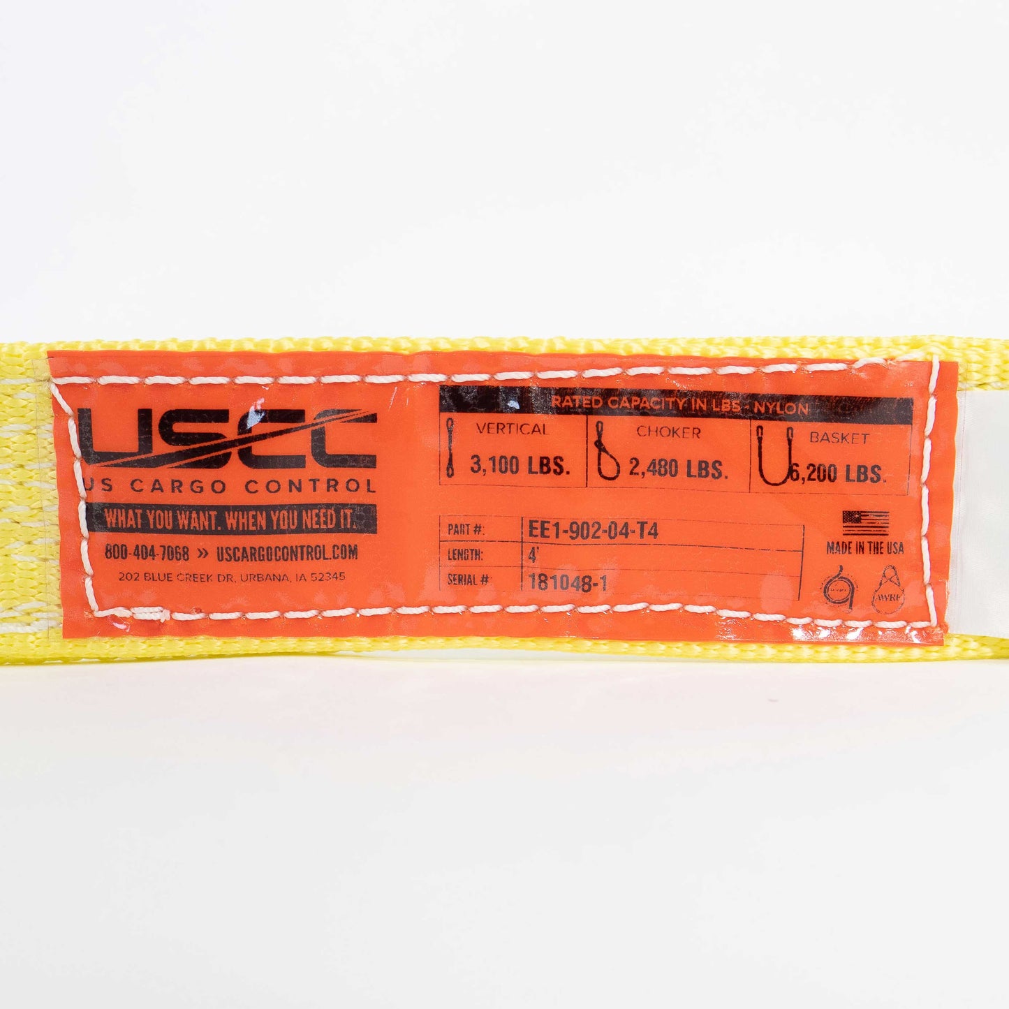 Type 3 Nylon Lifting Sling with Standard Eye Image 2