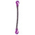 932 inch x 20 foot Single Leg Chain Sling w Grab & Grab Hooks Grade 100 image 1 of 2