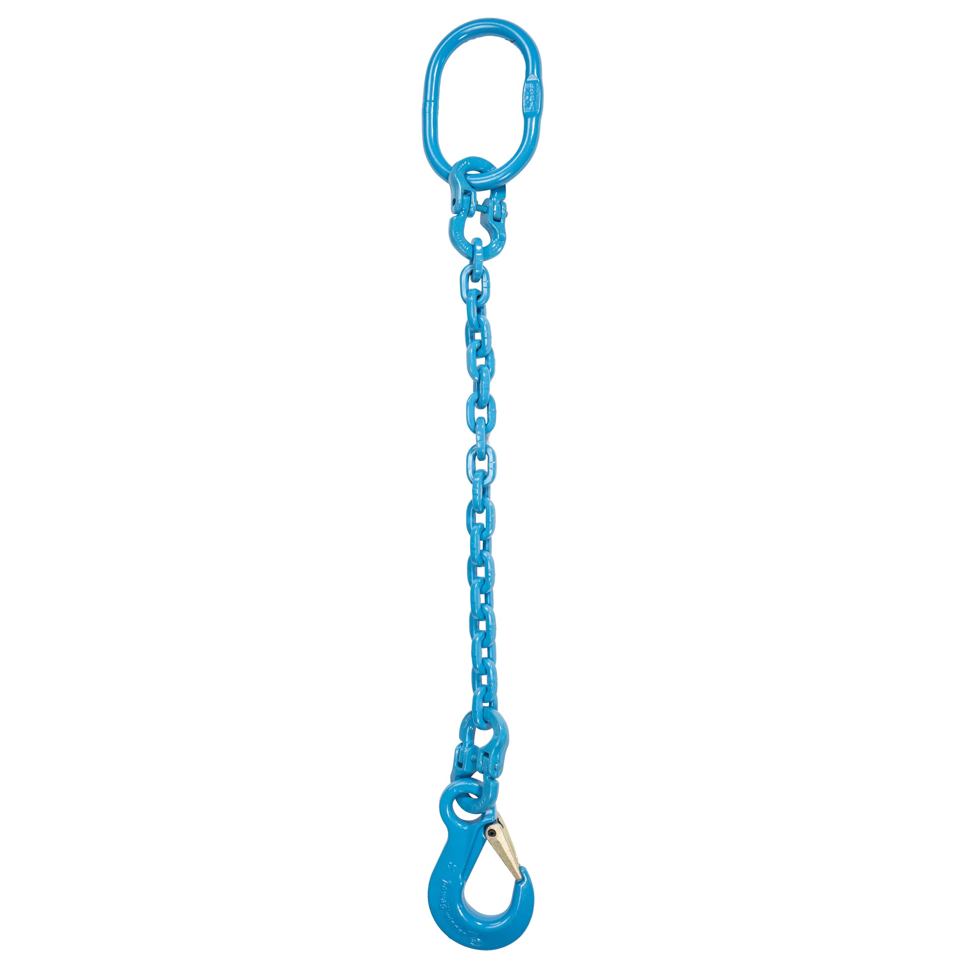 932 inch x 6 foot Pewag Single Leg Chain Sling w Sling Hook Grade 120 image 1 of 2