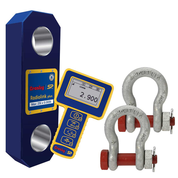 Straightpoint Tension Load Cell Kit with Shackles | Radiolink RLP100T